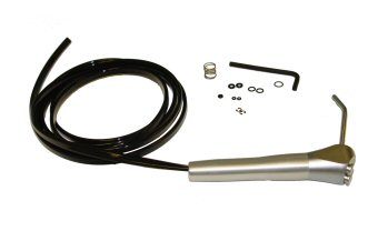 DCI Syringe, Standard, Quick-Clean, w/Black Straight Tubing