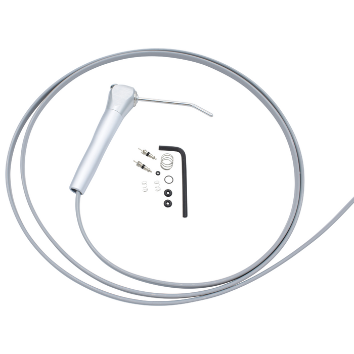 DCI Syringe, Valve Core, Quick-Clean, w/LT Sand Straight Tubing
