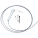 DCI Syringe, Valve Core, Quick-Clean, w/LT Sand Straight Tubing