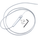 DCI Syringe, Euro-Style, Quick Clean, w/Black Straight Asepsis Tubing