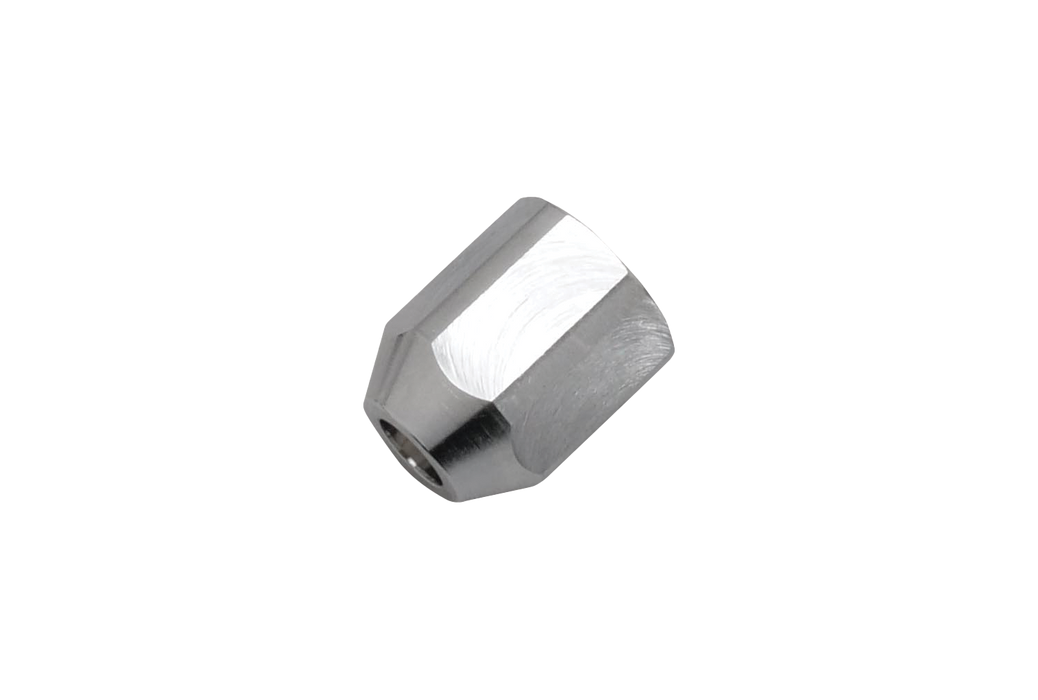 DCI Syringe Tip Nut, Chrome
