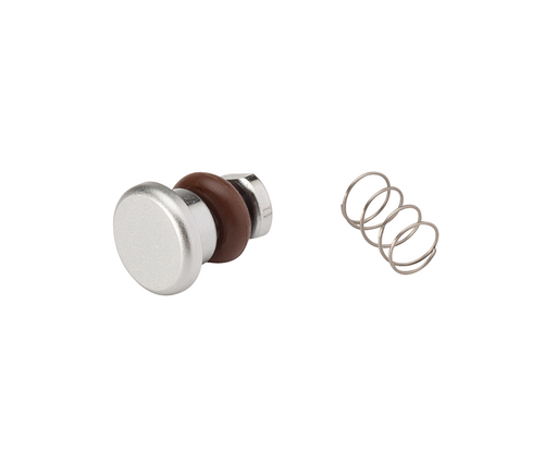 DCI Syringe Button w/Spring, Valve Core, Autoclavable