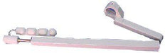 DCI Telescoping Arm w/3 Position Holder, White