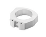 DCI Vacuum Canister 2" Post Mount w/Gray Bracket, Anodized