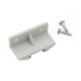 DCI Vacuum Canister Horizontal Mount Bracket, Gray