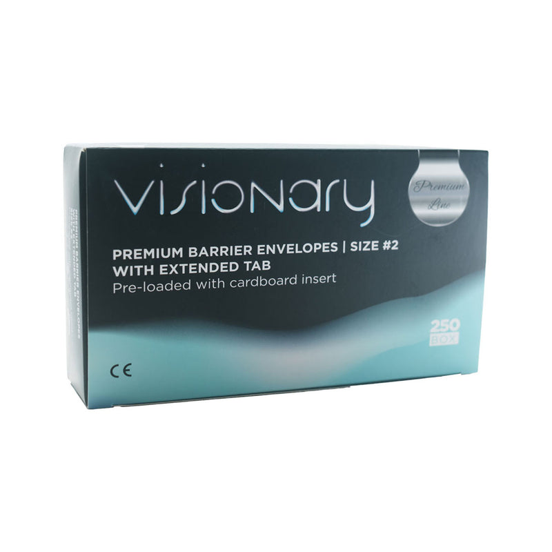 3D Dental Barrier Envelope w/Extended Tab, OPT Style, Size #2, 250/bx