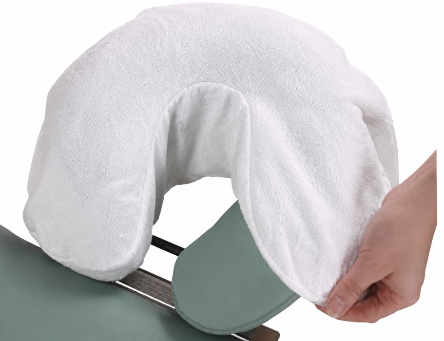 Custom Craftworks Deluxe Double Brushed Cotton Flannel Face Rest Covers - Pack of 3