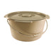 Roscoe Small Commode Bucket for BSFC, BTH-FLCOM, BTH-COM, BTH-DAC, Grey (Case of 12)