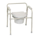 Drive Medical ProBasics Folding Commode with Full Seat — BSFC