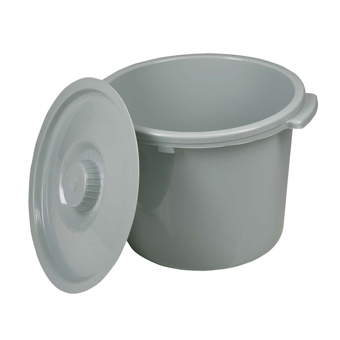 Drive Medical Commode Bucket with Handle and Lid (BS31C, BTH-31C) — BTH-BUC