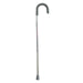 Drive Medical ProBasics Round Handle Cane (SIlver), — CNRSL