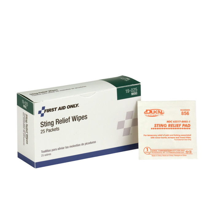 FIRST AID ONLY/ACME UNITED STING & ITCH RELIEF