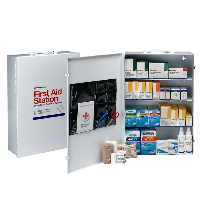 FIRST AID ONLY/ACME UNITED FIRST AID STATION - 4 SHELF