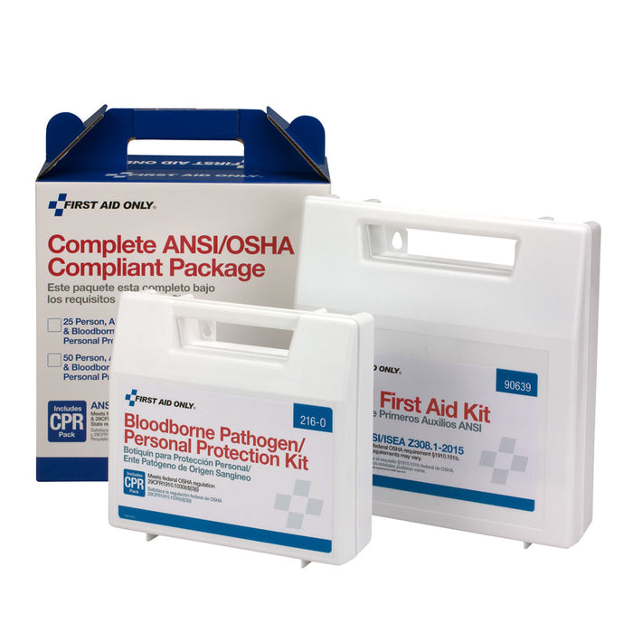 FIRST AID ONLY/ACME UNITED ANSI/OSHA COMPLIANT PACKAGE