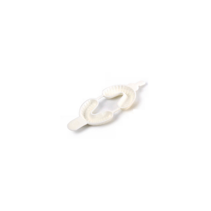 Fluoride Trays, Medium, White (100 per bag, 10 bags per case)