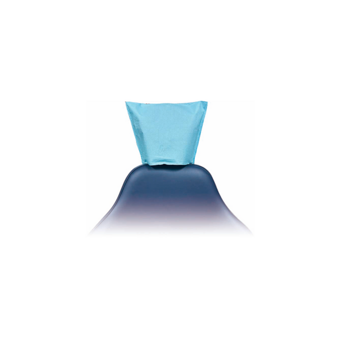 Disposable Headrest Cover, 10"x10", Blue (500 per case)