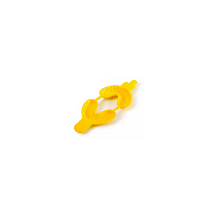 Fluoride Trays, Small, Yellow (100 per bag, 10 bags per case)