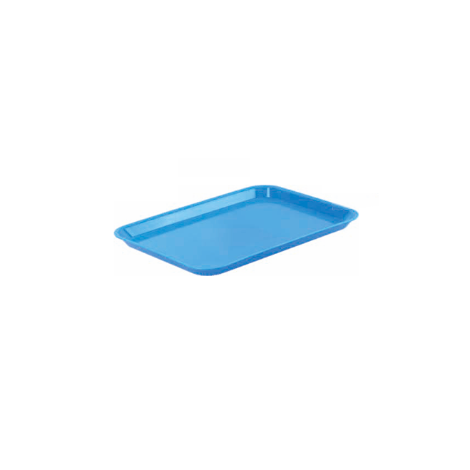Plastic Set-Up Tray, Size B, Blue (Box of 20)