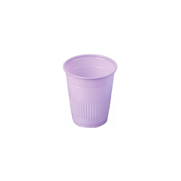 Disposable Plastic Cups, 5oz, Purple (50/Sleeve, 20 Sleeves per Case, 1000 Total)