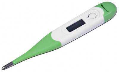 Graham-Field Digital Thermometer, Flexible Tip, &deg;F/&deg;C, w/