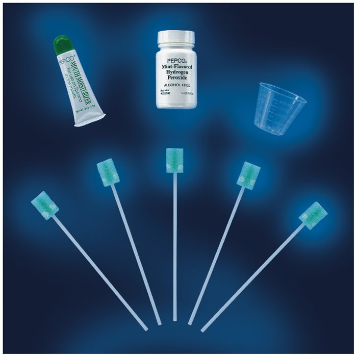 AirLife Oral Swab, No Dentrifrice, Non-Sterile, Bulk Packaged, Disposable, 500/bg, 2 bg/cs (To Be Discontinued)