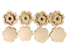Custom Craftworks Kit Containing 8 Star Knobs for Portable Table