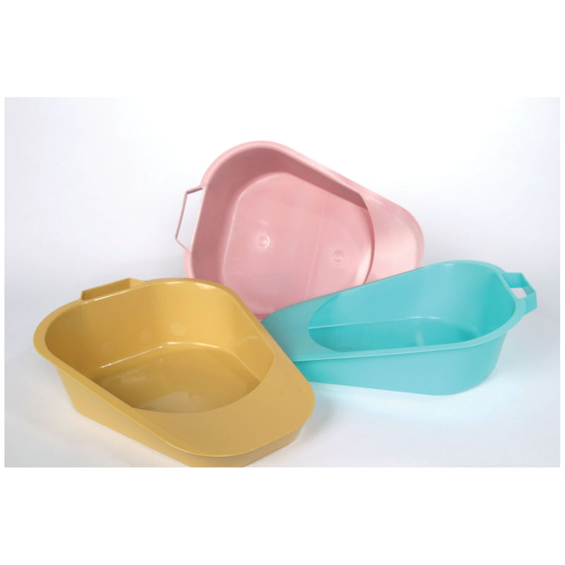 Medegen Medical Products, LLC Fracture Bedpan, Mauve, 12/cs (36 cs/plt)