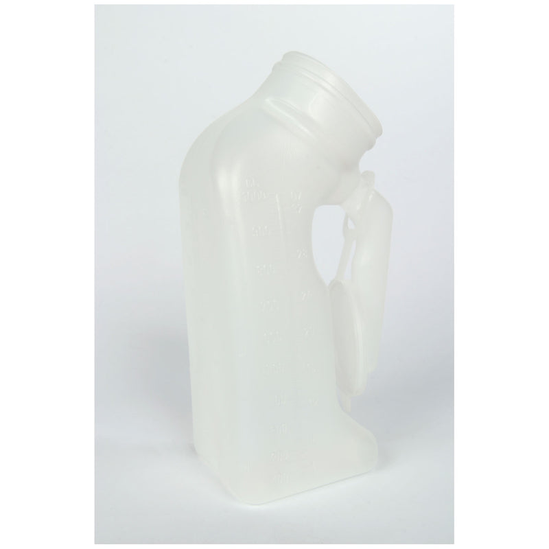 Medegen Medical Products, LLC Urinal, Hang Handle & Cover, Disposable, 50/cs (18 cs/plt)