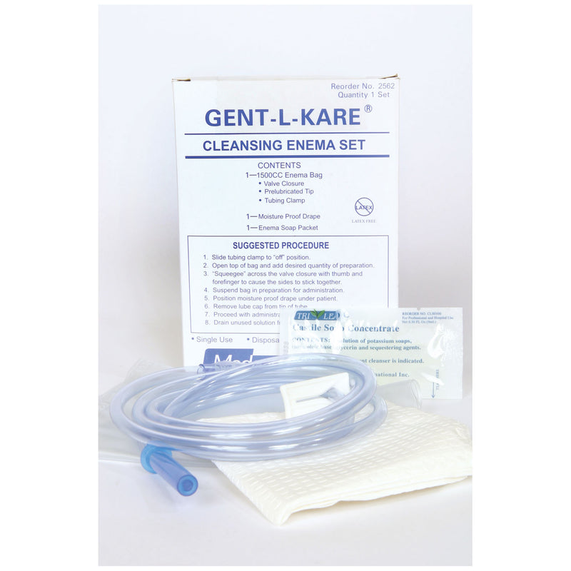Medegen Medical Products, LLC Enema Bag Set, 1500mL Bag, 50/cs