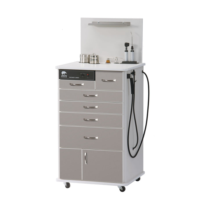 MTI TC100BS ENT Cabinet, Stand-up, Standard Configuration 1, Laminate-Shadow, Trim-White (Drop Ship Only) (Continetal US & Canada)