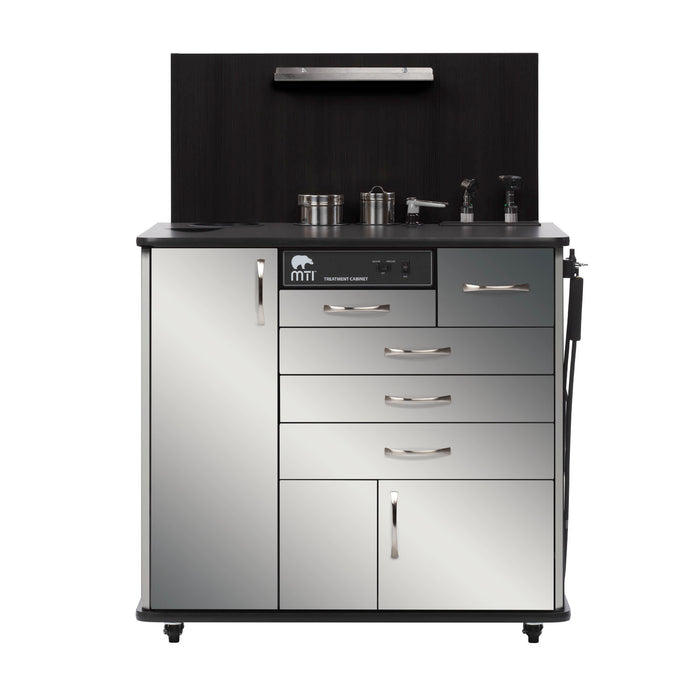 MTI TC100DS ENT Cabinet, Stand-up with Side Storage, Standard Configuration 1, Metal-Stainless Steel (Drop Ship Only) (Continetal US & Canada)