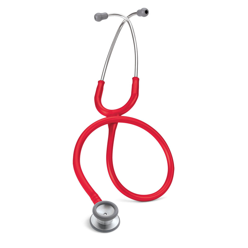 Solventum Corporation Pediatric Stethoscope, 28 Red Tubing (Continental US+HI Only) (Littmann items are only available for sale online by distributors authorized by 3M Littmann)"