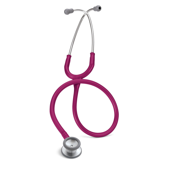 Solventum Corporation Pediatric Stethoscope, 28 Raspberry Tubing (Continental US+HI Only) (Littmann items are only available for sale online by distributors authorized by 3M Littmann)"