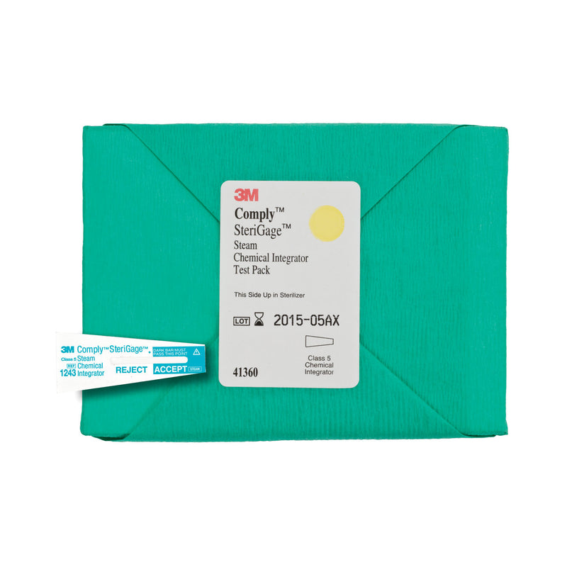 Solventum Corporation Integrator Test Pack with Steam Chemical Integrator, 16/bx, 4 bx/cs (Continental US+HI Only)