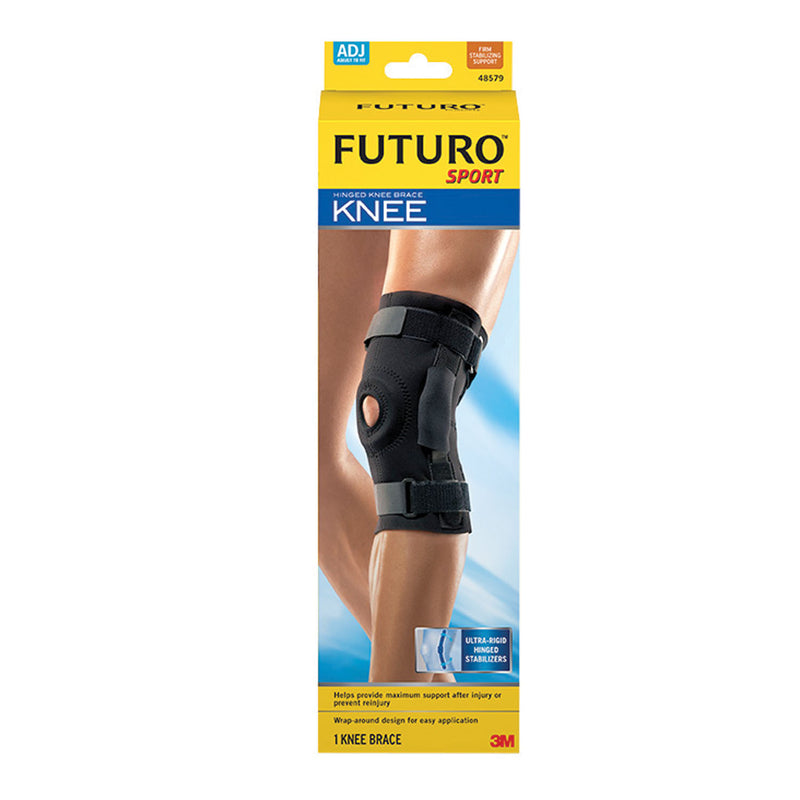 3M Knee Brace, Hinged, Adjustable, 3/pk, 4 pk/cs (Continental US+HI Only)
