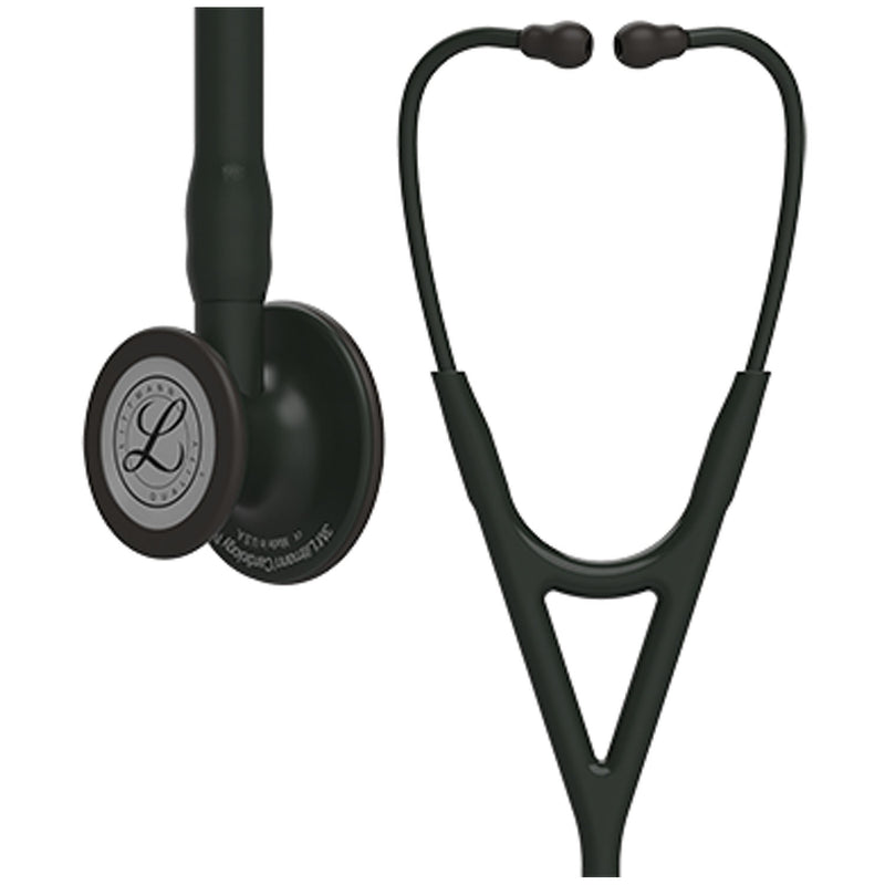 Solventum Corporation Stethoscope, Black Finish Chestpiece, Black Tube, 27 (Continental US+HI Only) (Littmann items are only available for sale online by distributors authorized by 3M Littmann)"