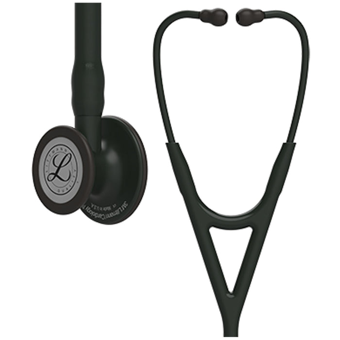 Solventum Corporation Stethoscope, Black Finish Chestpiece, Black Tube, 27 (Continental US+HI Only) (Littmann items are only available for sale online by distributors authorized by 3M Littmann)"