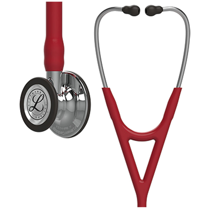 Solventum Corporation Stethoscope, Mirror Finish Chestpiece, Burgundy Tube, 27 (Continental US+HI Only) (Littmann items are only available for sale online by distributors authorized by 3M Littmann)"