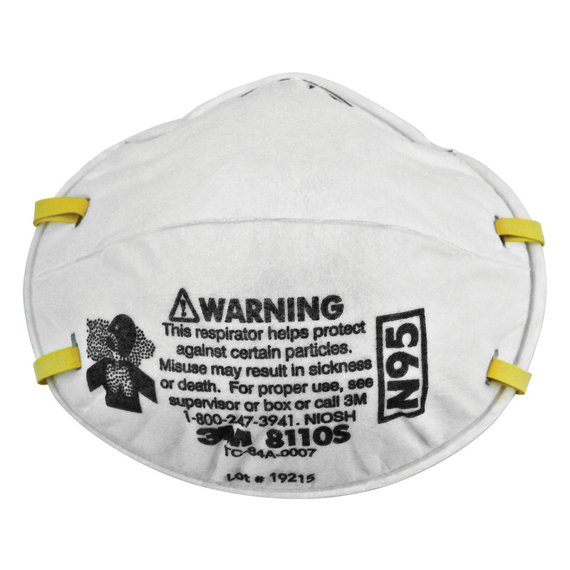 3M N95 Disposable Particulate Respirator – 20/Box