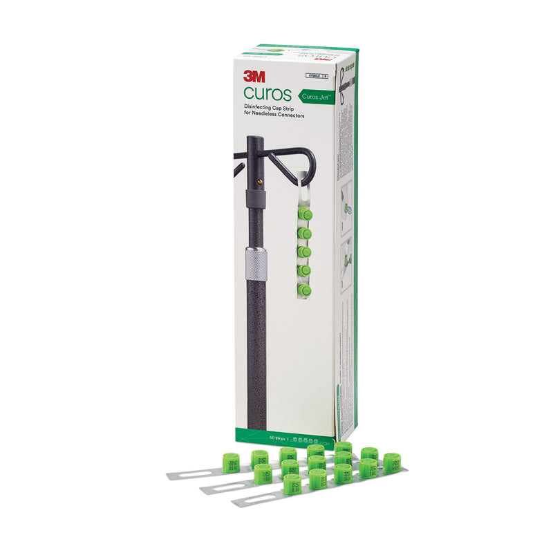 Solventum Jet Cap, 10 Curos/strip, 50 strips/bx, 10 bx/cs (Continental US+HI Only) (Item is on Manufacturer Backorder - Inventory Limited when Available with an ETA on Availability starting from September 2026 and full recovery by January 2027)