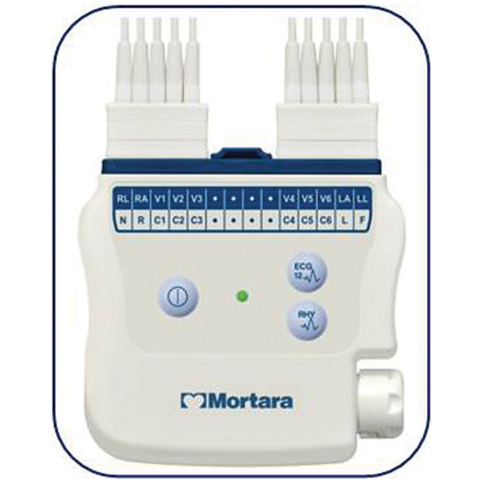 Hillrom Wireless Acquisition Module (WAM) with AHA Banana Lead Wires
