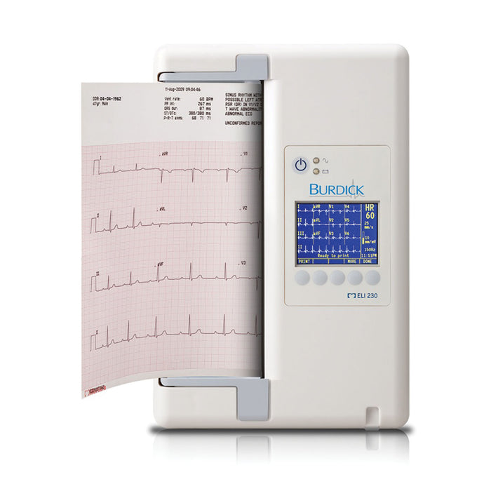 Hillrom ELI 230 ECG with AM12 USB, 20 Patient Storage