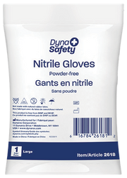 Dynarex Nitrile Gloves in a Bag, Powder-Free