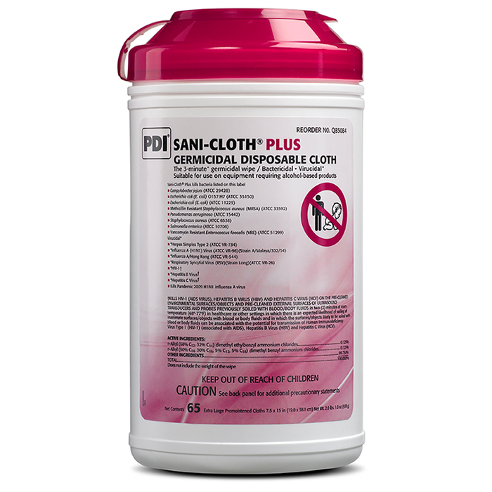 Dynarex Sani-Cloth Plus 65 XL wipes (P-Q85084)