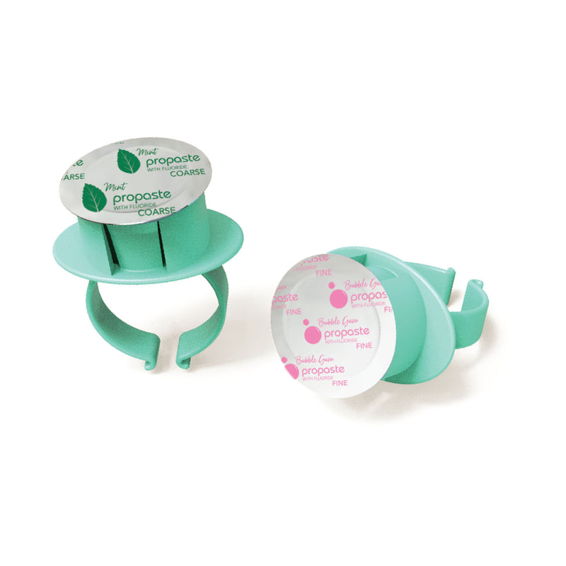 PacDent Endo Propaste One, Prophy Paste Ring Combo, Pre-Assembled, Bubblegum, Fine Grit, 144/bx