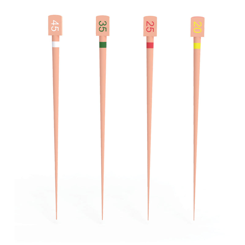 PacDent Endo Gutta Percha Points for PacTaper Conform & NiTi Assorted A1, A2 & A3. 60pcs/box