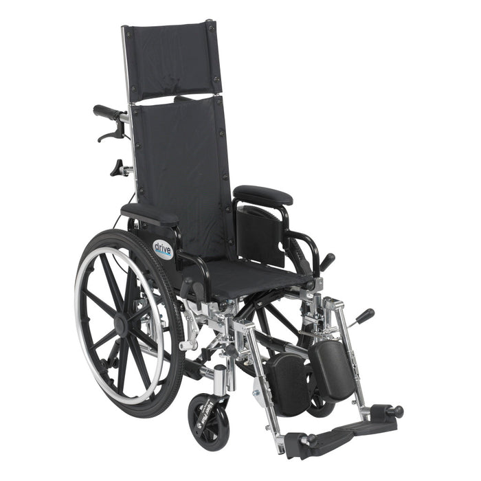 Drive Medical Pediatric Viper Plus Reclining Wheelchair — PL414RBDDA