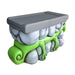 Pedia Pals Zoopals Gecko Pediatric Exam Table