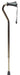 Graham-Field Adjustable Offset Canes - Ortho-Ease® Grip