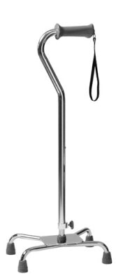 Graham-Field Silver Collection Low Profile Quad Canes -